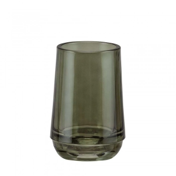 Ποτηροθήκη Γυάλινη 8x8x12εκ. Mood Green Sealskin 800048