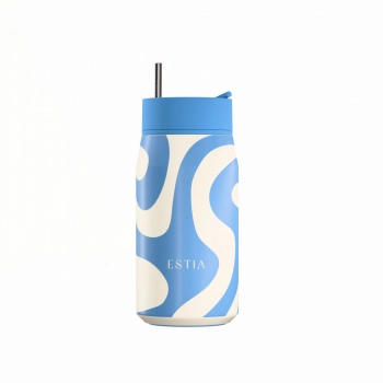 Θερμός-Ποτήρι Ανοξείδωτο Ocean Waves Lens Save The Aegean Estia 360ml 01-43032