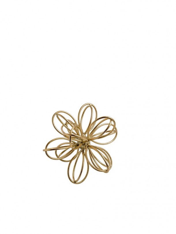 Διακοσμητικό Επιτραπέζιο Μεταλλικό Χρυσό 16x16εκ. Zen Collection 26.1.52201