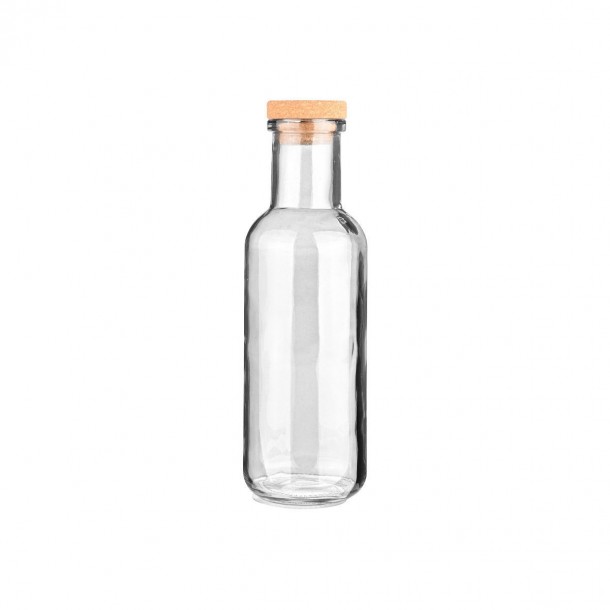Μπουκάλι Γυάλινο-Φελλός Διάφανο Essentials Estia 1000ml-8,7x27,8εκ. 01-21894