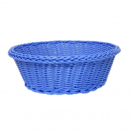 Ψωμιέρα Polyrattan Μπλε Art Et Lumiere 27x9εκ. 03324