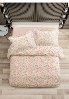 Σετ Παπλωματοθήκη Βαμβακερή Υπέρδιπλη 220x240εκ. France Makis Tselios