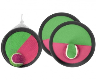 Σετ Ρακέτες Velcro Catch Ball Με Μπαλάκι Summer tiempo 42-3319