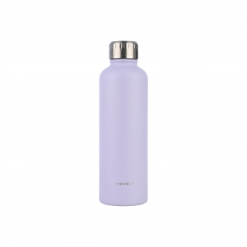 Θερμός-Μπουκάλι Ανοξείδωτο Flask Homely Lavender Fog 500ml-7x7x23εκ. Estia 01-32586