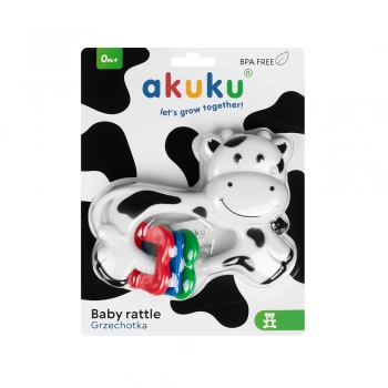 Κουδουνίστρα  Αγελαδίτσα Ασπρόμαυρη akuku A0679