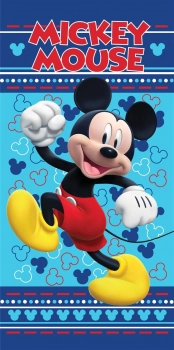 Πετσέτα Θαλάσσης Παιδική Quick Dry Microfiber 70x140εκ. Disney Home Mickey 541 Sky Blue Dimcol