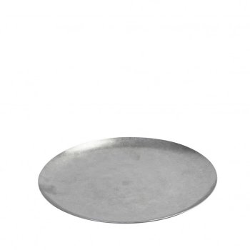 Πιάτο Ρηχό Ανοξείδωτο 18/10 Ασημί Snow ESPIEL 23x23x1,5εκ. FEV113