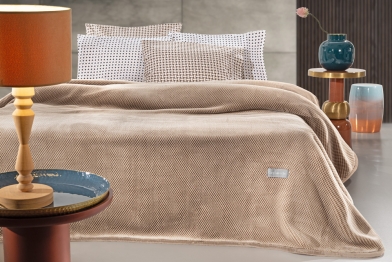 Κουβέρτα Ultrasoft Ζακάρ Μονή 160x220εκ. Cheval Vison Guy Laroche