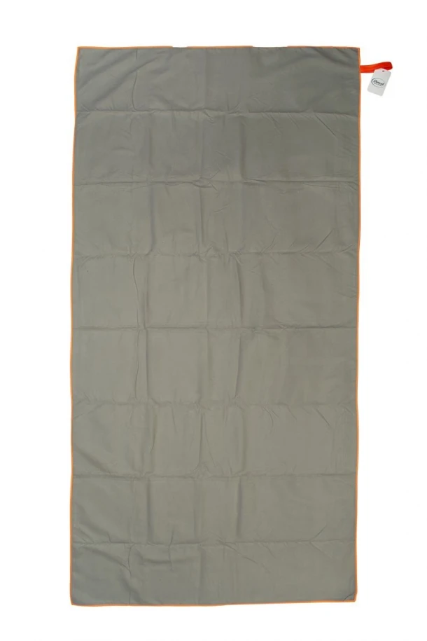 Πετσέτα Θαλάσσης Quick Dry Polyester/Polyamide 80x160εκ. Grey-Orange DimCol