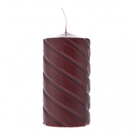 Κερί Μπορντώ Στριφτό 7x14εκ. iliadis 76387