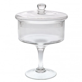 Φοντανιέρα Γυάλινη Διάφανη Φ18x25εκ. iliadis 91970