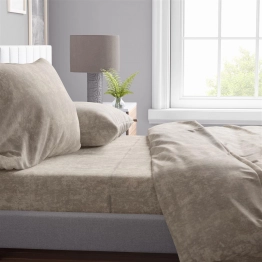 Παπλωματοθήκη Polycotton Μονή 160x240εκ. Shadow 12 Mocca DimCol