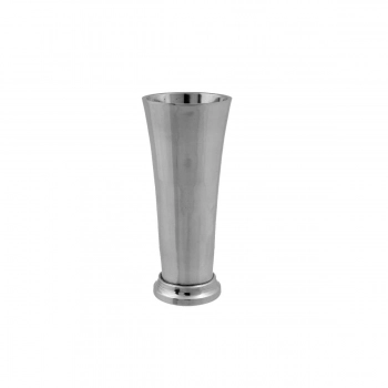 Βάζο Μικρό Αλουμινίου Ασημί Art Et Lumiere 14εκ. 03756