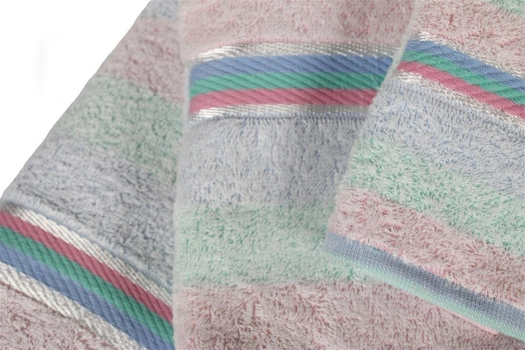 Σετ Πετσέτες 3 τμχ Βαμβακερές Rainbow 01 Multi DimCol