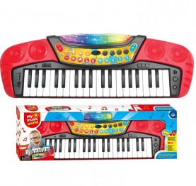 Αρμόνιο Με 37 Πλήκτρα Μπαταρίας 63x5x19εκ. Toy Markt 76-168