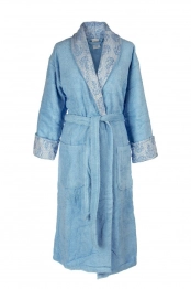 Μπουρνούζι Βαμβακερό XLarge 01 Sky Blue DimCol