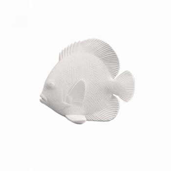 Διακοσμητικό Ψάρι PC Λευκό Art Et Lumiere 20x6,5x16εκ. 20169