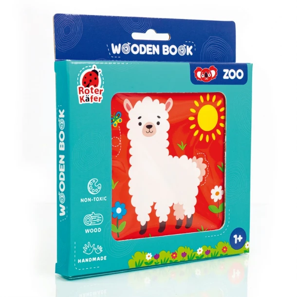 Βιβλίο Ξύλινο Zoo Roter Kafer RW3036