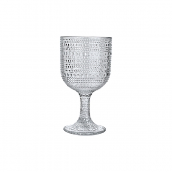 Ποτήρι Γυάλινο Κρασιού-Νερού 375ml Dots Estia 07-35785