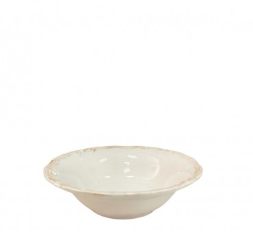 Μπωλ Σερβιρίσματος Stoneware Tiffany Cream ESPIEL 15,5x4,5εκ. RSV104K6