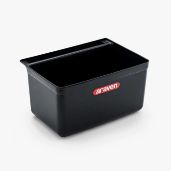 Κάδος Απορριμμάτων Κρεμαστός Πλαστικός Μαύρος 9,5lt-33x23x17,5εκ. Araven AR00061218