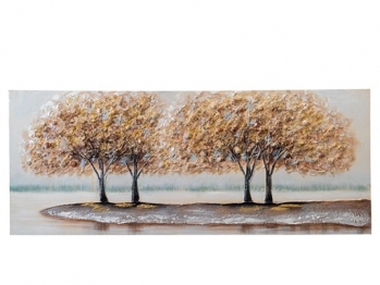 Πίνακας Ζωγραφικής Καμβάς Δάσος 150x4x60εκ. Zen Collection 25.11.51421