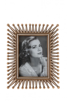 Κορνίζα Polyresin Μπρονζέ 13x18εκ. Zen Collection 24.23.49524