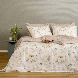 Σετ Σεντόνια Polycotton Υπέρδιπλα 235x270εκ. Dolores Ash Casual Line Melinen 20004716