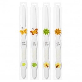 Λαμπάδα Πλακέ Καλό Πάσχα 40εκ. Bunny's 73-215