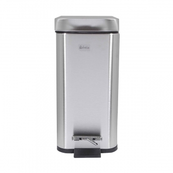 Καλάθι Απορριμάτων Μεταλλικό Soft Close Inox Estia 5lt 02-5542