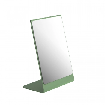 Καθρέπτης Επιτραπέζιος Ανοξείδωτος Matt Mint Pam & Co 15x10x22εκ. 1520-903