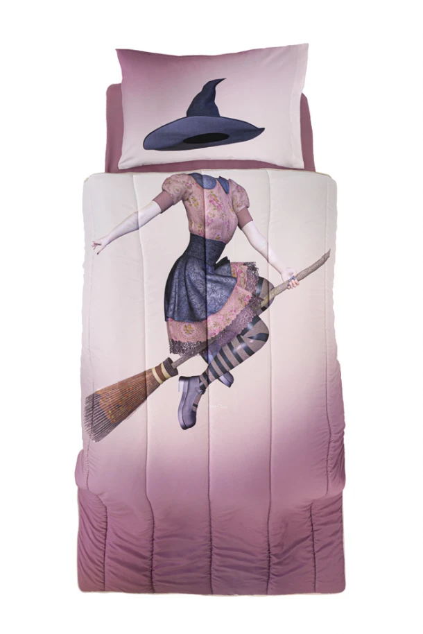 Σετ Πάπλωμα Microsuede Μονό 160x220εκ. Spell Saint Clair