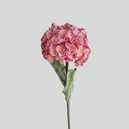 Κλαδί Με Λουλούδι Ορτανσία Foam 20x90εκ. Ροζ ESTHETI 816-20039