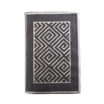 Χαλί Polycotton Labyrinth Grey ESPIEL 140x200εκ. LAX222