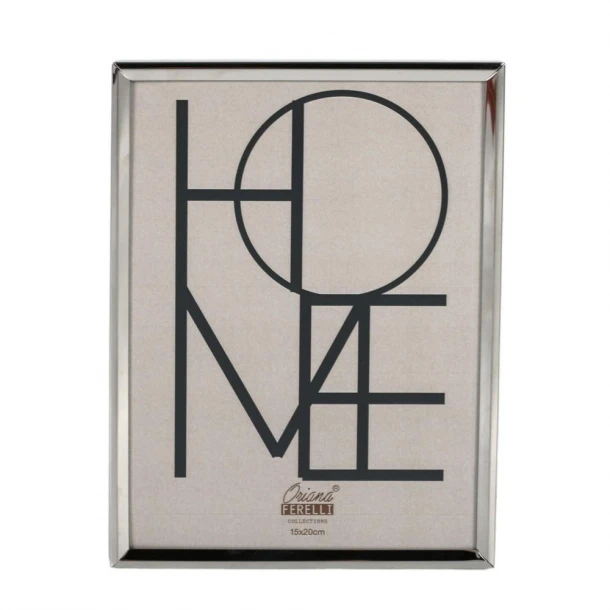 Κορνίζα Μεταλλική Ασημί 15x20εκ. Oriana Ferelli  SU900230R68