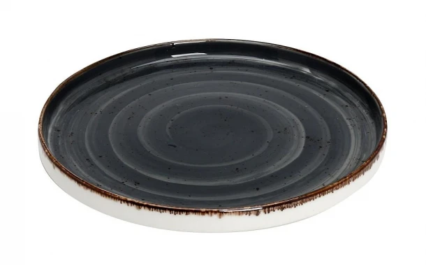 Πιάτο Φαγητού Ρηχό Πορσελάνης Terra Grey ESPIEL 30x2εκ. TLG130K6