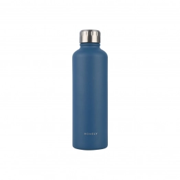 Θερμός-Μπουκάλι Ανοξείδωτο Flask Homely Indigo Blue 500ml-7x7x23εκ. Estia 01-32616