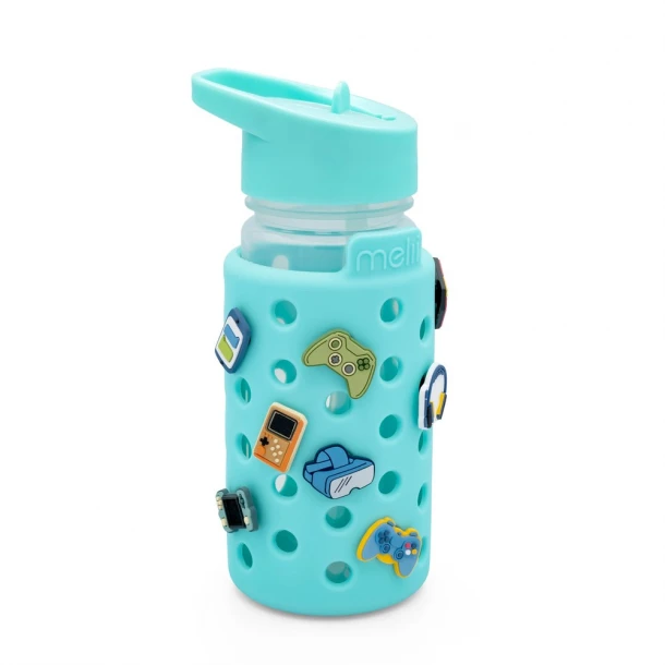 Παγούρι Με Charms Μπλε 450ml Melii MEL27700