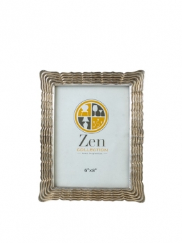 Κορνίζα Polyester Χρυσή Με Γραμμές 15x20εκ. Zen Collection 25.12.51480