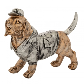 Διακοσμητικός Σκύλος Polyresin 25x9x19εκ. iliadis 88344