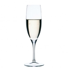 Ποτήρι Σαμπάνιας Σετ 6τμχ Κρυσταλλίνης Διάφανο Primeur NUDE 200ml-4,9x21εκ. NU67009-6