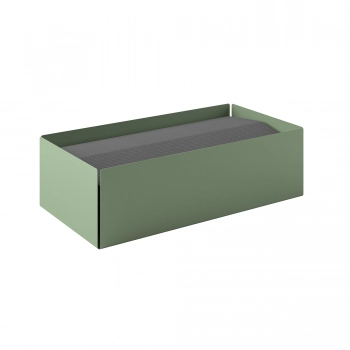 Θήκη Για Χειροπετσέτες Ανοξείδωτη Matt Mint 25x13x7,5εκ. Pam & Co 121-903