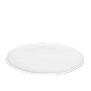 Πιάτο Ρηχό Πορσελάνης Ιβουάρ Pearl ESPIEL 30x30x2εκ. FUK154K3