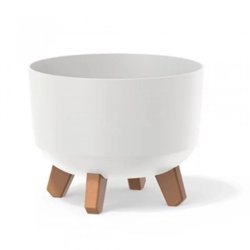 Κασπώ Πλαστικό Λευκό Φ24x19εκ. Gracia iliadis 387352