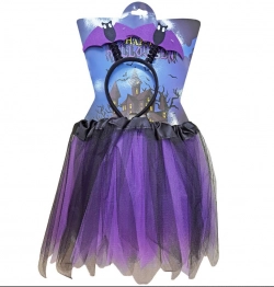 Σετ Παιδικής Αμφίεσης Μάγισσα Νο 3-5 ετών Carnavalista 3-2575