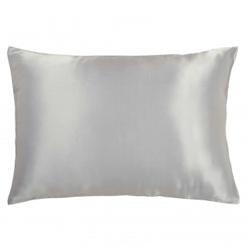 Ζεύγος Μαξιλαροθήκες Pure Silk 50x70εκ. Essential 2382 Silver Greenwich Polo Club