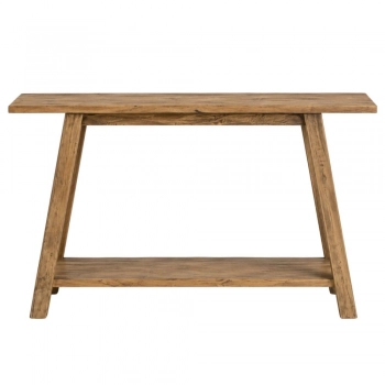Κονσόλα Ξύλινη 140x35x85εκ. Natural iliadis 95242