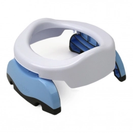 Γιο-γιο Ταξιδίου & Εκπαιδευτικό Κάθισμα Τουαλέτας Μπλε-Λευκό 2 Σε 1  Γιο-γιο Και Μειωτήρας Λεκάνης Potette plus 5601