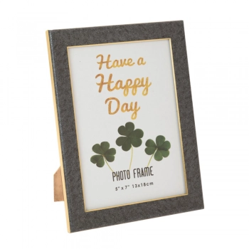 Κορνίζα Μεταλλική Γκρι-Χρυσή 10x15εκ. iliadis 84521