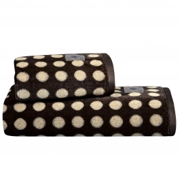 Πετσέτα Βαμβακερή Προσώπου 50x90εκ. Loft 4138 Cream-Dark Grey Greenwich Polo Club